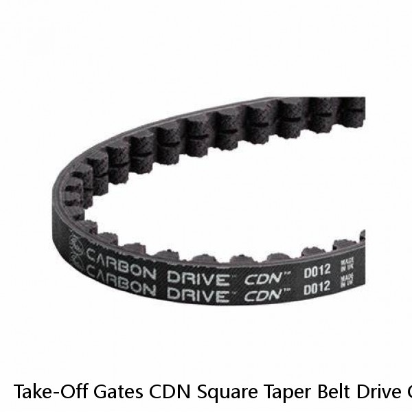 Take-Off Gates CDN Square Taper Belt Drive Crankset 170 50T Black