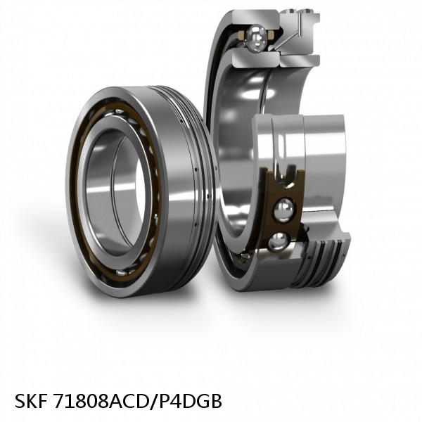 71808ACD/P4DGB SKF Super Precision,Super Precision Bearings,Super Precision Angular Contact,71800 Series,25 Degree Contact Angle #1 small image