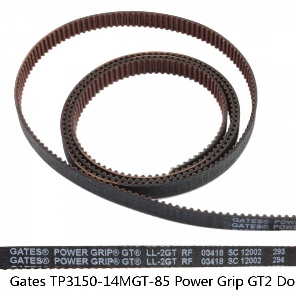 Gates TP3150-14MGT-85 Power Grip GT2 Double Sided Timing Belt #1 small image