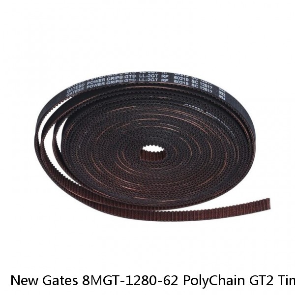 New Gates 8MGT-1280-62 PolyChain GT2 Timing Belt ***Made in the USA ***  READ*** #1 small image