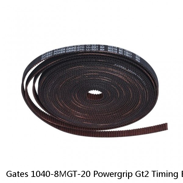 Gates 1040-8MGT-20 Powergrip Gt2 Timing Belt 1040mm 8mm 20mm #1 small image
