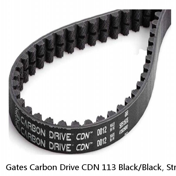 Gates Carbon Drive CDN 113 Black/Black, Strap for Cdx System Belt - New