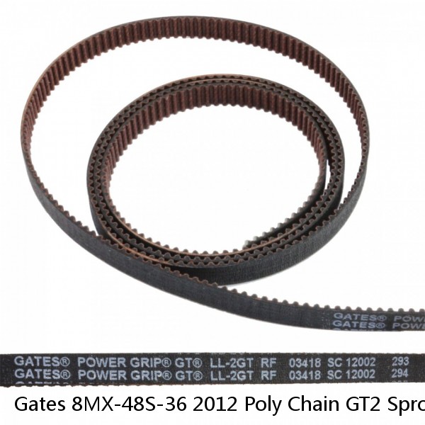 Gates 8MX-48S-36 2012 Poly Chain GT2 Sprocket NOS #1 image